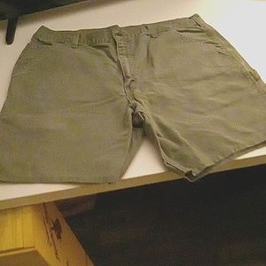 Carhartt Denim Shorts, W38, Olive